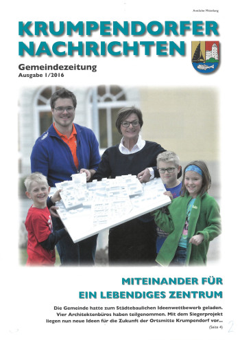 Cover Krumpendorfer Nachrichten Frühjahr 2016