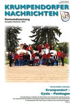 Cover Krumpendorfer Nachrichten Sommer 2024