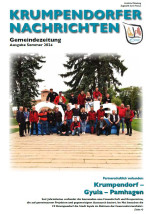 Cover Krumpendorfer Nachrichten Sommer 2024