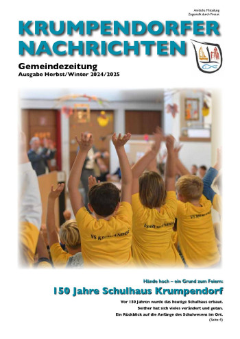 Cover Krumpendorfer Nachrichten Herbst/Winter 2024/2025