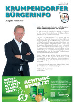 Cover Krumpendorfer Bürgerinfo Feber 2025